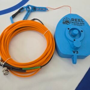 REEL POTA-ble Antenna Bundle w/ABR-174 Coax High-Vis Orange 25'